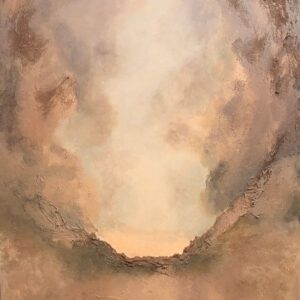 Renewal — acrylic on canvas by Raluca Luchian, 180 × 120 cm